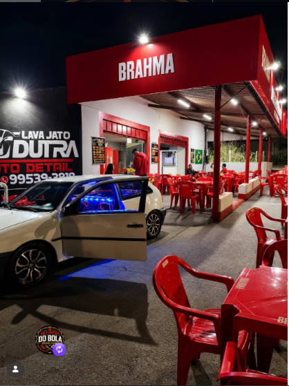 Bar e Jantinha do Bola à noite